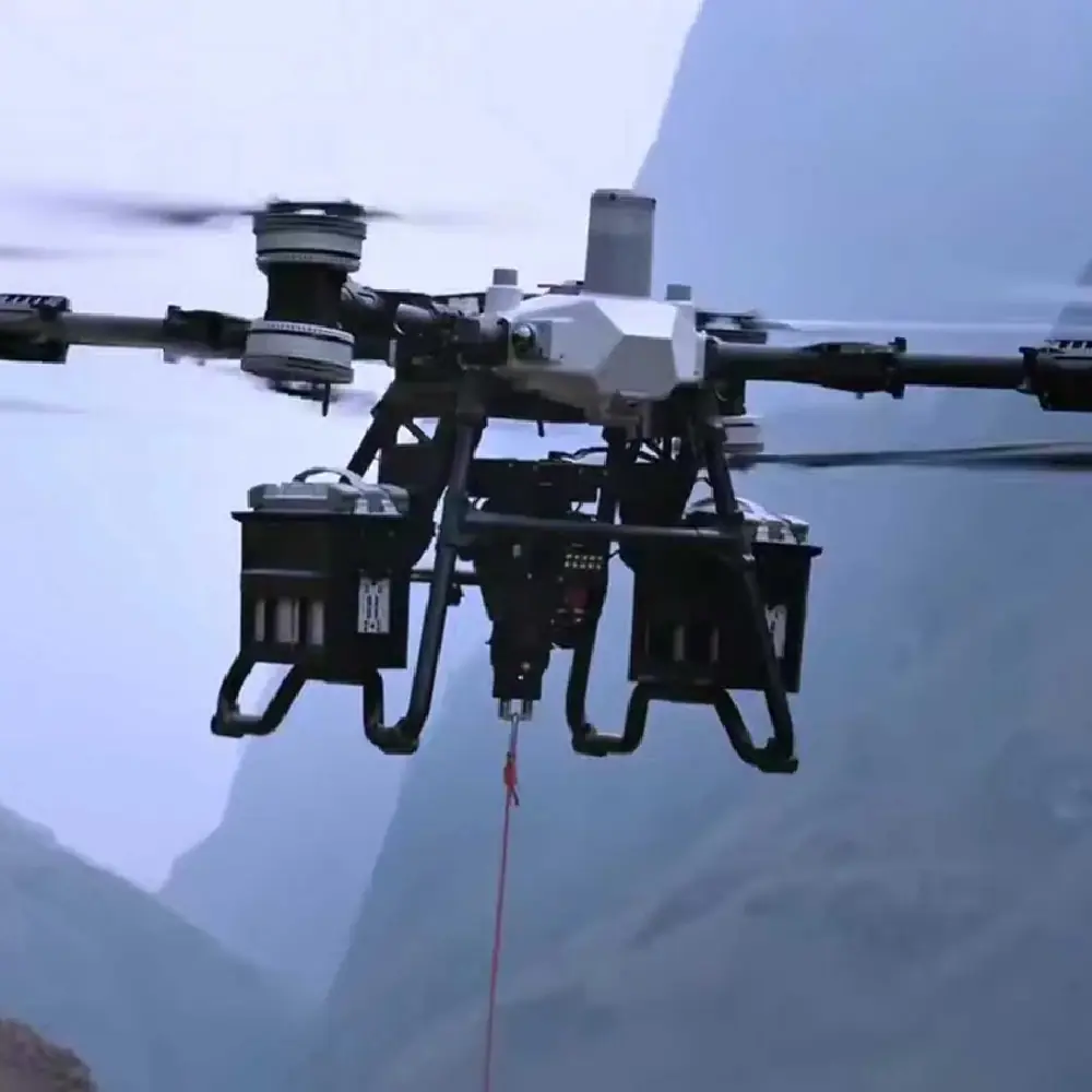 Levage par drone