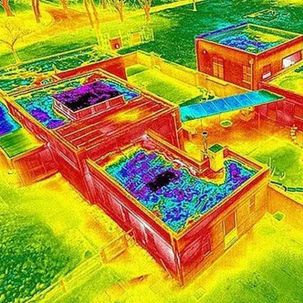 Imagerie thermique par drone